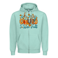 Seafoam oh my gourd i love fall Zipper Hoodie - Zillion Design Studio