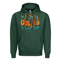 Sports Green oh my gourd i love fall Zipper Hoodie - Zillion Design Studio
