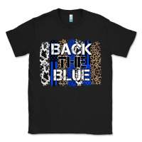 Black back the blue brushstroke Classic Tee - Zillion Design Studio