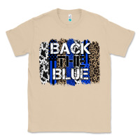 Mushroom back the blue brushstroke Classic Tee - Zillion Design Studio