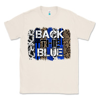 Natural back the blue brushstroke Classic Tee - Zillion Design Studio