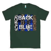 Sports Green back the blue brushstroke Classic Tee - Zillion Design Studio
