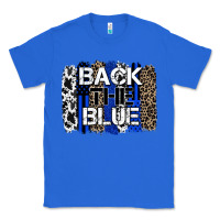 True Royal back the blue brushstroke Classic Tee - Zillion Design Studio