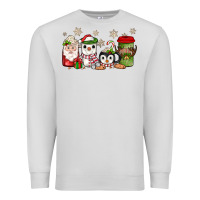Dove Grey Christmas coffee Premium Sweatshirt - JahusDesignShop