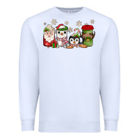 White Christmas coffee Premium Sweatshirt - JahusDesignShop