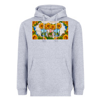 Heather Grey american mason jar sunflower license plate Heavyweight Hoodie - HRA Design Shop