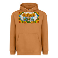 Meerkat american mason jar sunflower license plate Heavyweight Hoodie - HRA Design Shop