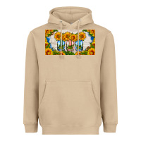 Mushroom american mason jar sunflower license plate Heavyweight Hoodie - HRA Design Shop