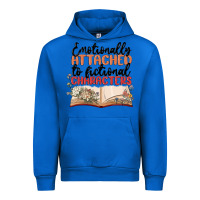 Cobalt emotionally attached to fictional characters Urban Hoodie - MaliasSmallBusiness