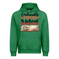 Emerald emotionally attached to fictional characters Urban Hoodie - MaliasSmallBusiness