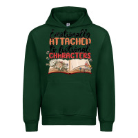 Forest Green emotionally attached to fictional characters Urban Hoodie - MaliasSmallBusiness