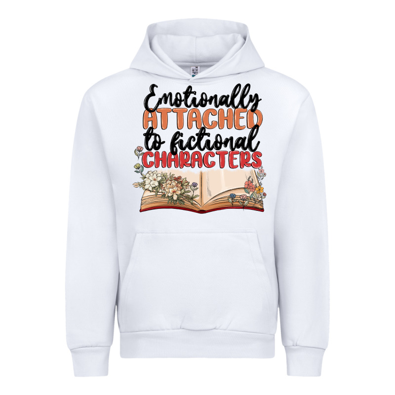 Emotionally Attached To Fictional Characters Urban Hoodie by MaliasSmallBusiness | Teevron