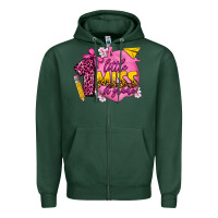 Sports Green little miss 1st grade Zipper Hoodie - texasbilliewilder