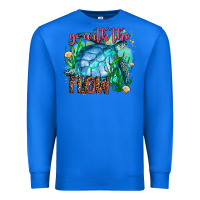 True Royal go with the flow Premium Sweatshirt - AdoDesignShop