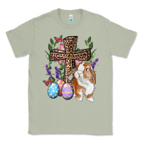 Matcha Easter bunny and floral cross Classic Tee - RanaPortraitStore