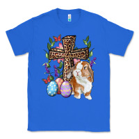 True Royal Easter bunny and floral cross Classic Tee - RanaPortraitStore