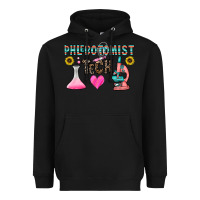 Black phlebotomist tech Heavyweight Hoodie - CowhideDigitalArt