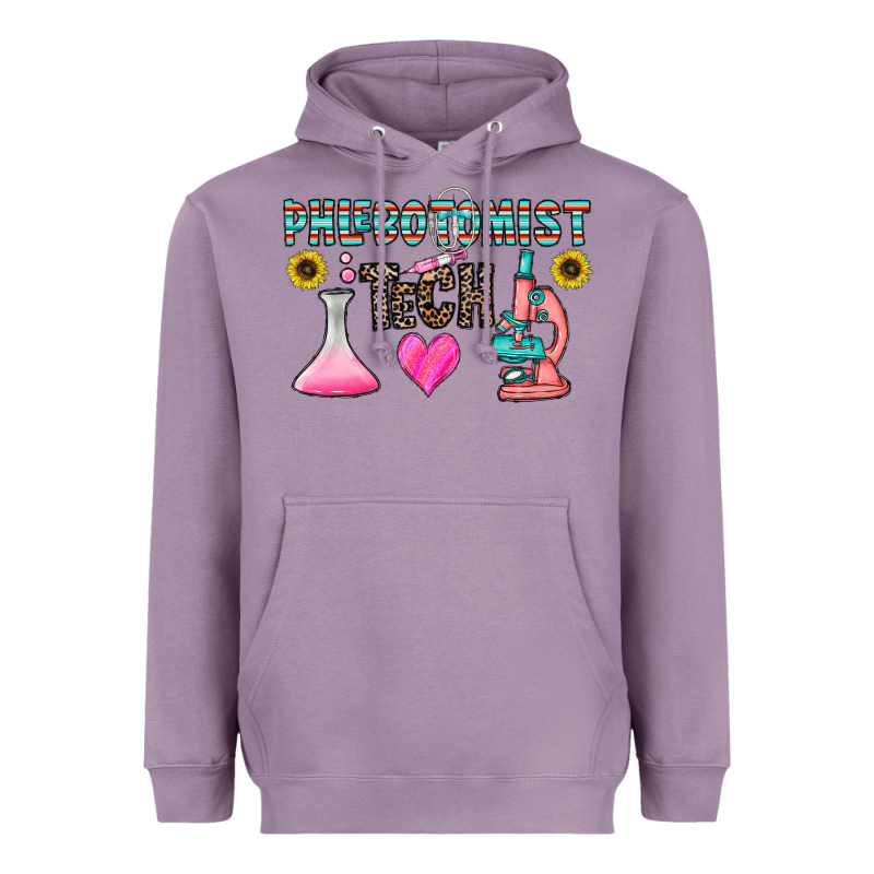 Phlebotomist Tech Heavyweight Hoodie by CowhideDigitalArt | Teevron