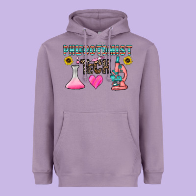 Phlebotomist Tech Heavyweight Hoodie Designed By Cowhidedigitalart