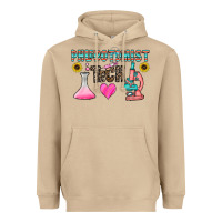 Mushroom phlebotomist tech Heavyweight Hoodie - CowhideDigitalArt