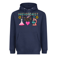 Navy phlebotomist tech Heavyweight Hoodie - CowhideDigitalArt