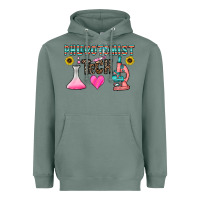 Sage phlebotomist tech Heavyweight Hoodie - CowhideDigitalArt