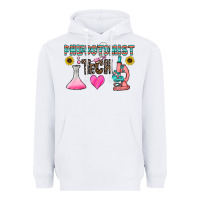 White phlebotomist tech Heavyweight Hoodie - CowhideDigitalArt
