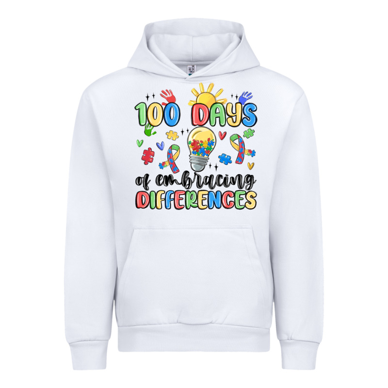 100 Days Of Embracing Differences Urban Hoodie by MaliasSmallBusiness | Teevron