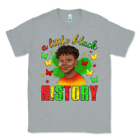 Heather Grey a little black history with boy juneteenth Classic Tee - texasbilliewilder