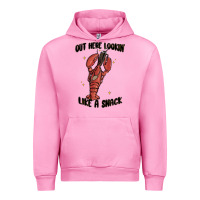 Fuchsia Pink out here lookin like a snack boujee Urban Hoodie - MaliasSmallBusiness