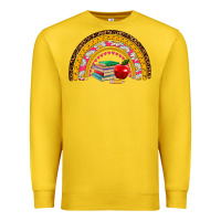 Lemon back to school rainbow Premium Sweatshirt - AdoDesignShop