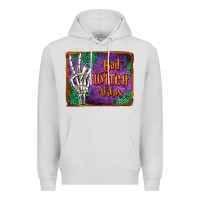 Dove Grey bad witch vibes Premium Hoodie - Jasminsmagicworld