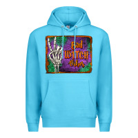 Ocean Blue bad witch vibes Premium Hoodie - Jasminsmagicworld