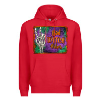 Red bad witch vibes Premium Hoodie - Jasminsmagicworld