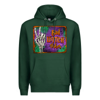 Sports Green bad witch vibes Premium Hoodie - Jasminsmagicworld