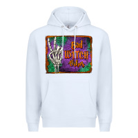 White bad witch vibes Premium Hoodie - Jasminsmagicworld