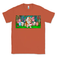 Copper Spring Easter Bunny Classic Tee - RanaPortraitStore