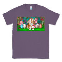 Lavender Spring Easter Bunny Classic Tee - RanaPortraitStore