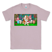 Lilac Spring Easter Bunny Classic Tee - RanaPortraitStore