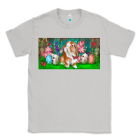 Moon Dust Spring Easter Bunny Classic Tee - RanaPortraitStore