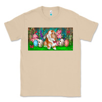 Mushroom Spring Easter Bunny Classic Tee - RanaPortraitStore