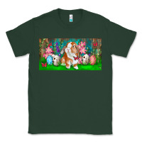 Sports Green Spring Easter Bunny Classic Tee - RanaPortraitStore