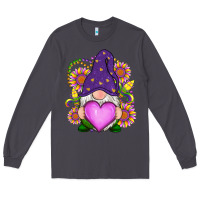 Smoke Mardi Gras gnome Long Sleeve Tee - RanaPortraitStore