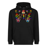 Black pride gnome Heavyweight Hoodie - CowhideDigitalArt