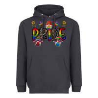 Smoke pride gnome Heavyweight Hoodie - CowhideDigitalArt