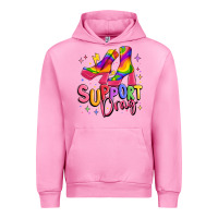 Fuchsia Pink support drag pride Urban Hoodie - MaliasSmallBusiness