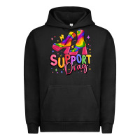 Pigment Black support drag pride Urban Hoodie - MaliasSmallBusiness