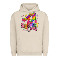 Pigment French Oak support drag pride Urban Hoodie - MaliasSmallBusiness