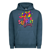 Pigment Midnight Navy support drag pride Urban Hoodie - MaliasSmallBusiness