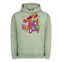Pigment Oil Green support drag pride Urban Hoodie - MaliasSmallBusiness